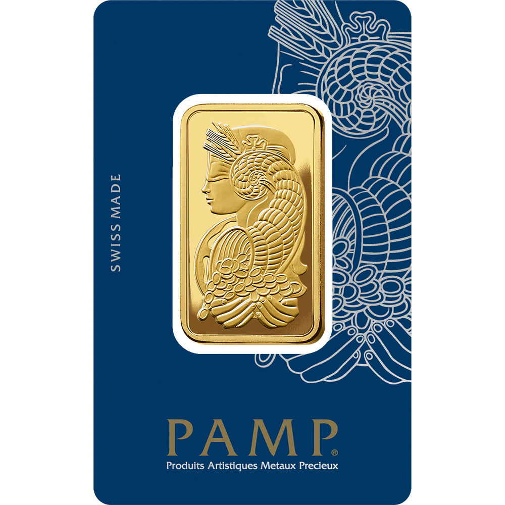 PAMP Suisse gold bar
